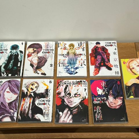 Tokyo Ghoul 1-9 (Manga)