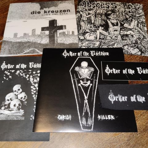 7" Black / Death / Hardcore / Punk