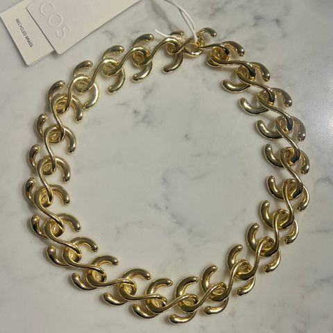 COS chunky chain necklace