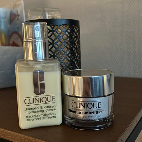 Clinique face cream and lotion