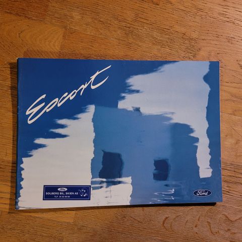 Brosjyre Ford Escort 1995