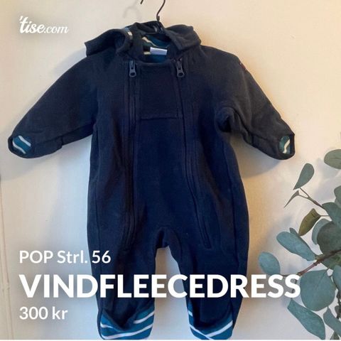 Vindfleece dress