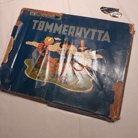 TØMMERHYTTA. DAMM 277. NORSKE BYGGEKLOSSER FRA 40/50/60TALLET