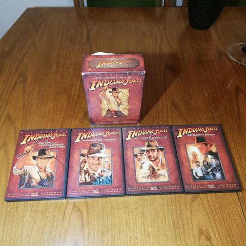 Indiana Jones dvd boks