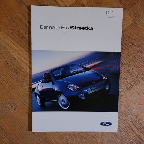 Brosjyre Ford StreetKa 2003