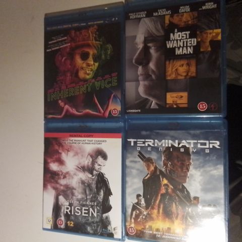 Terminator genesis- Risen - Inherent Vice - A Most Wanted Man