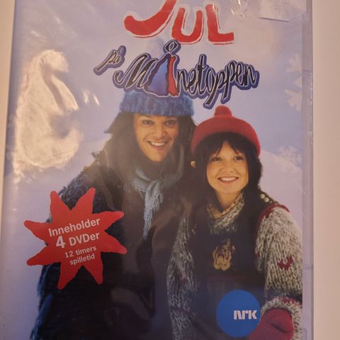 Helt ny Jul på Månetoppen DVD- enda I plast