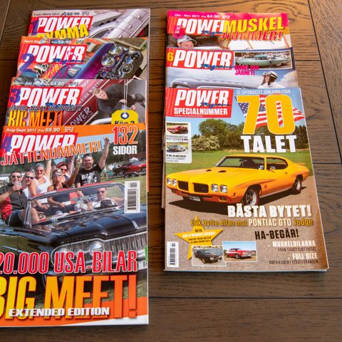 Power Magazine. Komplett årgang 2011 med spesialnummer