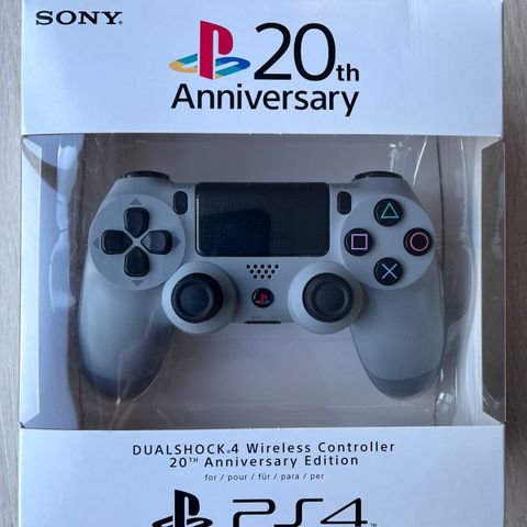 20th Anniversary / Håndkontroll til PS4 & PS5* / Playstation 4