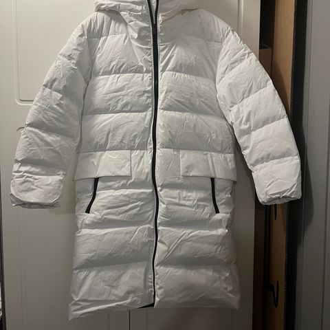 Dunjakke hvit / Down Jacket white