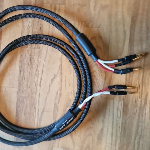 Legend Audio 2x3m Bi Wire høyttalerkabler