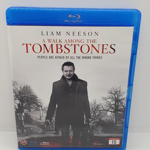 A walk among the tombstones. Blu-ray