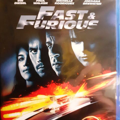 Fast & Furious, norsk tekst, forseglet