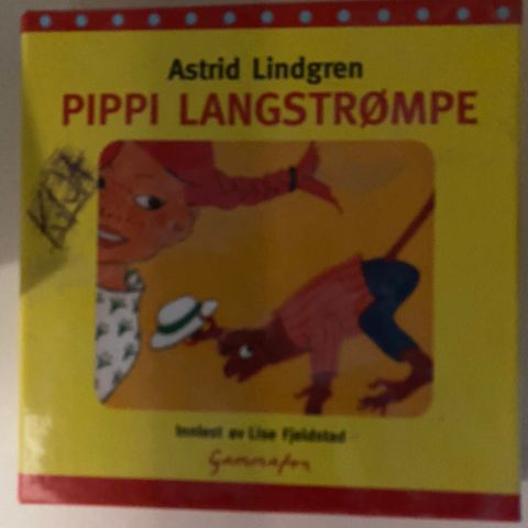 Lydbok Pippi Langstrømpe