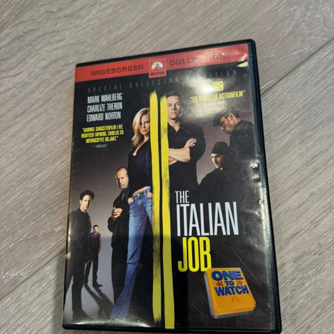 Italian job DVD