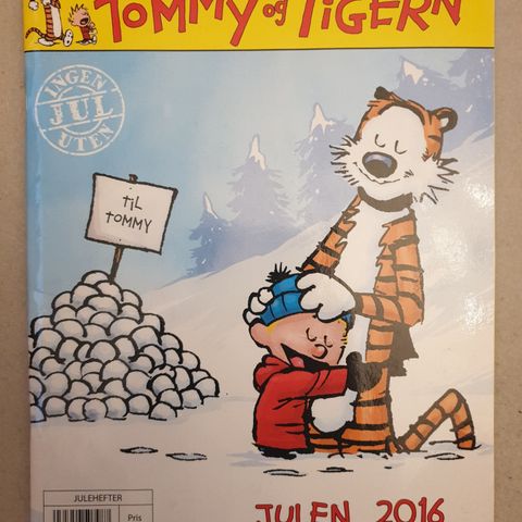 Tommy og Tigern Julen 2016!