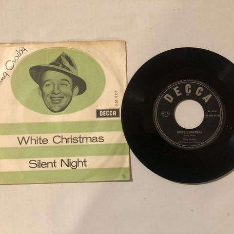 BING CROSBY / WHITE CHRISTMAS - 7" VINYL SINGLE