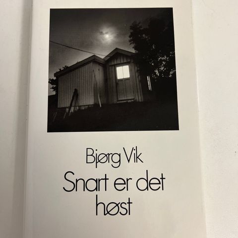 Bjørg Vik: Snart er det høst