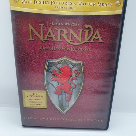 Legenden om Narnia. Løven, heksa og klesskapet. Dvd