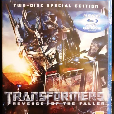 Transformers: Revenge Of The Fallen, norsk tekst, forseglet