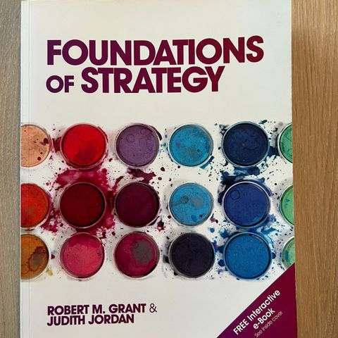 Foundations of Strategy