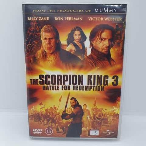 The scorpion king 3, Battle for redemption. Dvd