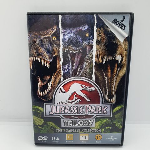 Jurassic park trilogy. Dvd