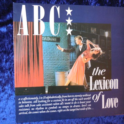 ABC - THE LEXICON OF LOVE - STOR POP - LYDEN AV SOMMEREN 1982 - JOHNNYROCK