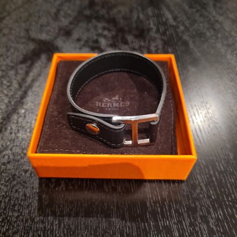 Hermes leather armbånd