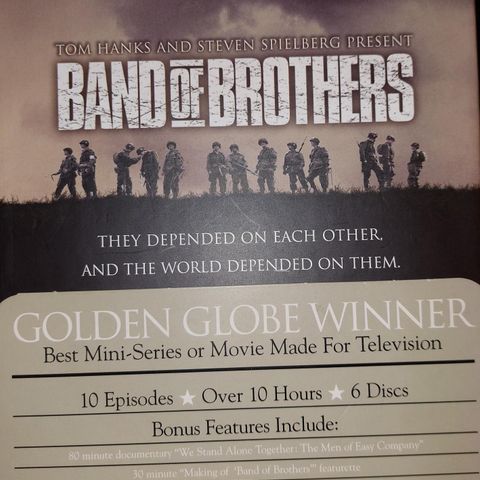 BAND OF BROTHERS 10 episoder