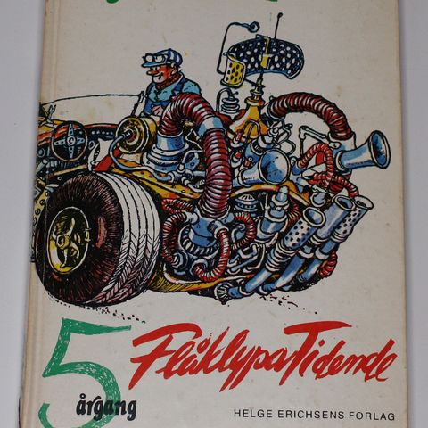 Flåklypa Tidende 5. årg. 1975 + Hilsen Solan og Nystumoen/Kjell Aukrust