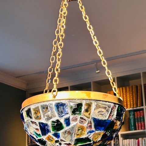 Art nouveau glasslampe  ca. 1900