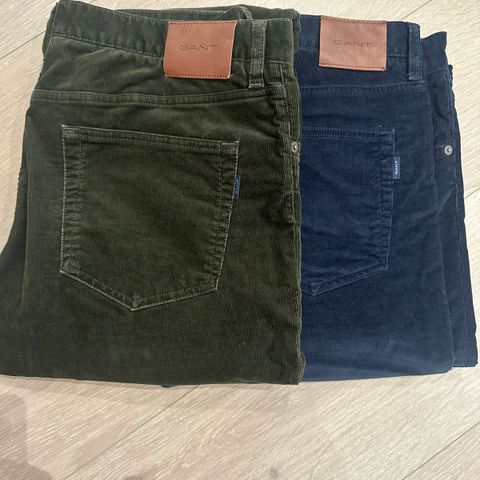 Gant corduroy (Et par for 500).