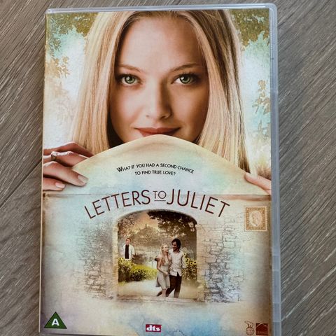 Letters to juliet DVD