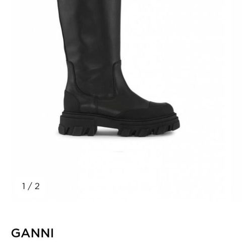 Ny pris  GANNI Cleated Tubular Boots