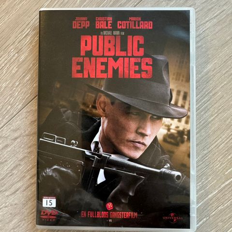 Public enemies DVD