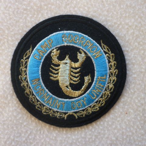 Camp Scorpion/NorMaintCoy (1978-1996) UNIFIL original patch.