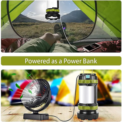 Camping/Telt/ Multifunksjonell LED lampe/Powerbank