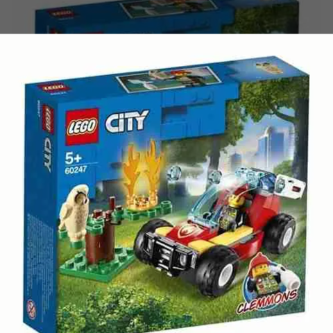 LEGO City  Skogbrann med bruksanvisninger komplett