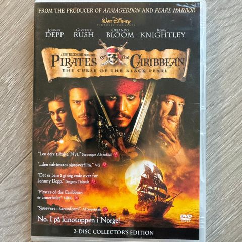 Pirates of the caribbean DVD