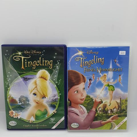 Tingeling og Tingeling og feenes hemmelighet. Dvd