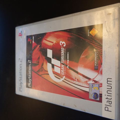 Gran Turismo 3 A-spec (PS2, Platinum Hits)