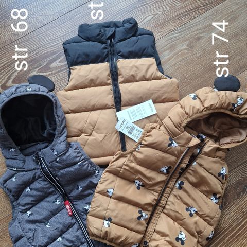 Vest str 68,74 og 86