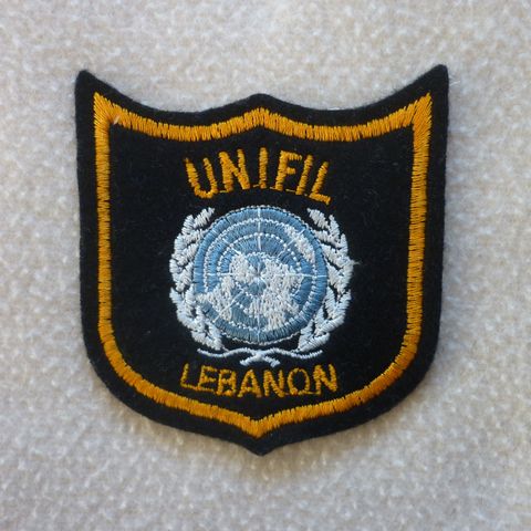 UNIFIL Lebanon (United Nations Interim Force In Lebanon) - Original patch.