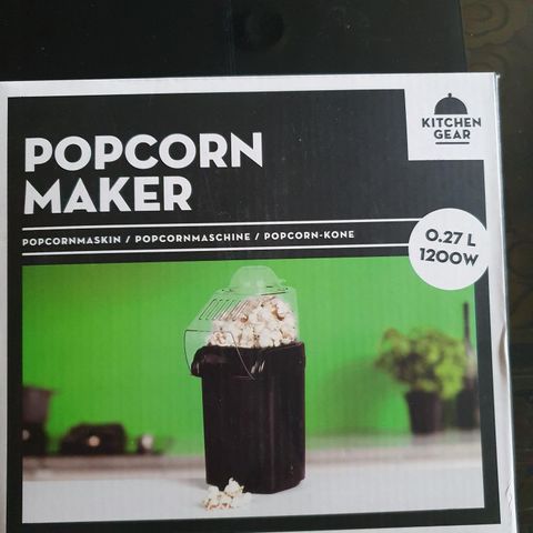 Popcorn maskin/popcorn maker
