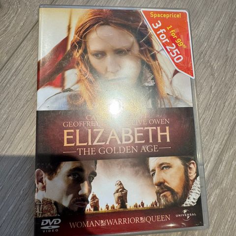 Elisabeth the golden age DVD