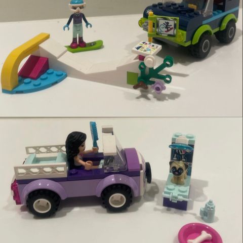 Lego Friends - biler med tilbehør