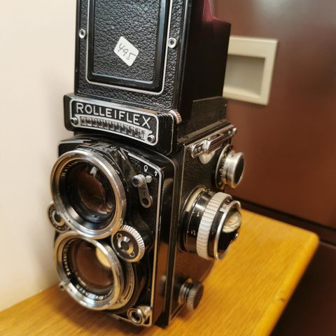 Rolleiflex 2,8E, Franke & Heidecke 1:2,8 / 80 1638402, og 5033349