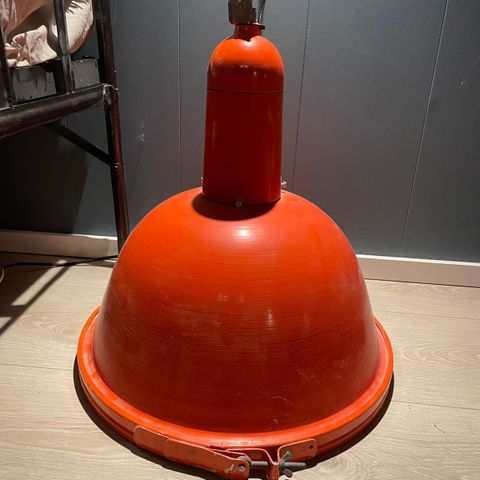 Retro lampe, Oransje!