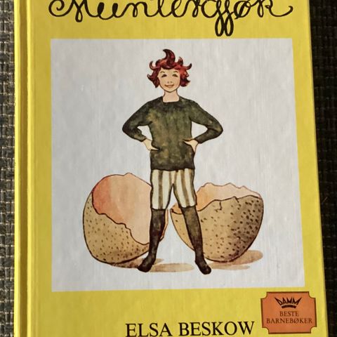 1 eldre meget flott bok av ELSA BESKOV «MUNTERGJØK»1993 H.22 cm, B. 15,5 cm.
